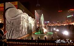重庆江北观音桥商圈旅游攻略之“江北龙”雕塑