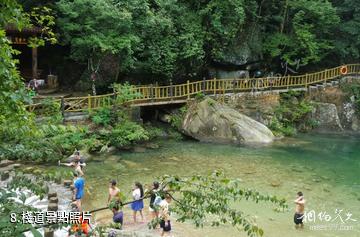 融水元寶山龍女溝-棧道照片