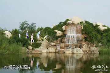 銀川鳴翠湖國家濕地公園-聽泉照片