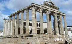 西班牙梅里达遗址旅游攻略之神庙遗迹