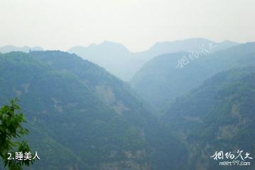 湖北金蟾峡风景区-睡美人照片