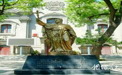 北京宣武門天主堂旅遊攻略之聖方濟各·沙勿略銅像