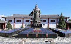 特克斯易經文化園旅遊攻略之周文王銅像