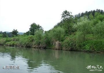 岳西天仙河风景区-两岸景点照片