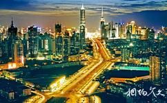 上海世紀大道旅遊攻略之世紀大道夜景