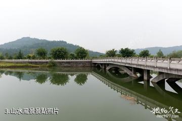 巴中巴州三江水鄉度假區-山水風景照片