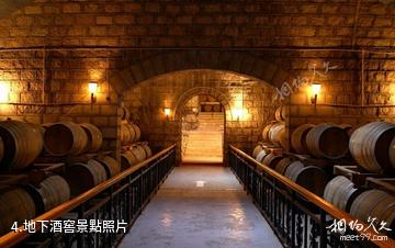 中國長城葡萄酒工業旅遊區-地下酒窖照片
