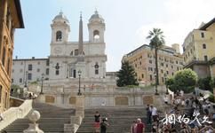 意大利罗马市旅游攻略之蒙太圣三一教堂