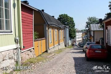 芬蘭波爾沃古城-小巷照片