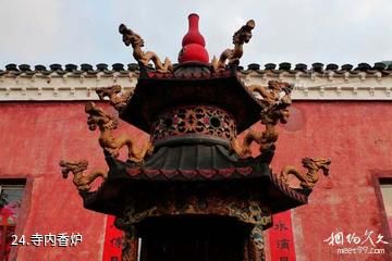 岳西妙道山风景区-寺内香炉照片