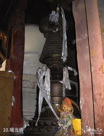 拉萨热堆寺卓玛拉康-噶当塔照片