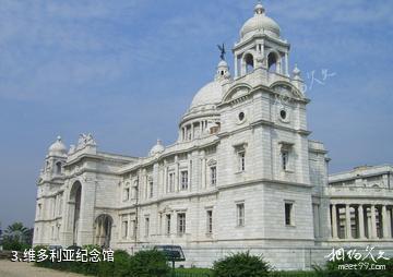 印度加尔各答市-维多利亚纪念馆照片