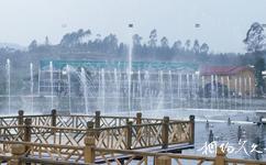 揭陽廣東望天湖生態旅遊攻略之音樂噴泉