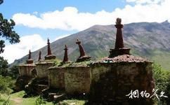 西藏宗角祿康公園旅遊攻略之塔林