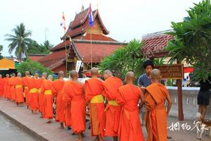 亚洲老挝琅勃拉邦旅游景点大全
