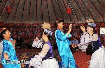 喀什西山民族風情園-民族歌舞照片
