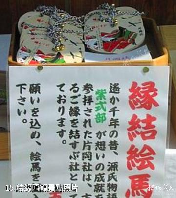 日本上賀茂神社-結緣匾額照片
