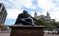 新西兰但尼丁市旅游攻略之罗伯特.彭斯雕像