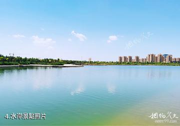 阿克蘇鳳泉河公園-水岸照片