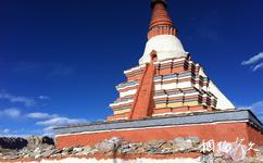 西藏托林寺旅遊攻略之託林廣場紅磚塔