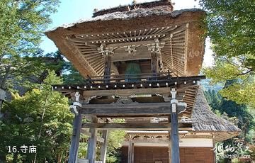 日本白川乡与五箇山-寺庙照片