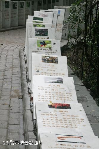 河南靈寶燕子山風景區-警示碑照片
