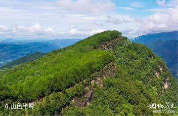 万州三峡古枫香园景区-山色半岭照片