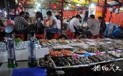 丹东大鹿岛旅游攻略之海鲜市场