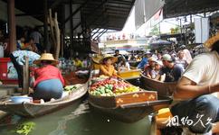 泰国湄南河旅游攻略之水上市场
