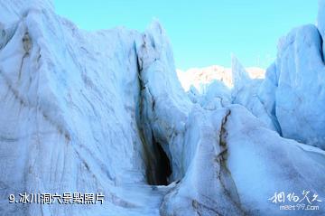 西藏曲登尼瑪風景區-冰川洞穴照片