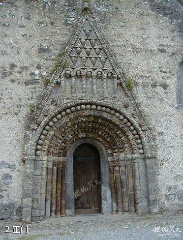 爱尔兰克朗佛特大教堂-正门照片