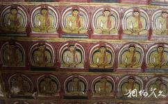 斯里蘭卡丹布勒金寺旅遊攻略之壁畫