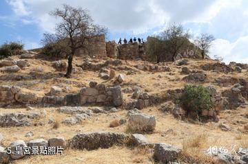 希臘邁錫尼古城遺址-皇宮照片