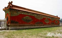 陕西华阴西岳庙旅游攻略之琉璃影壁