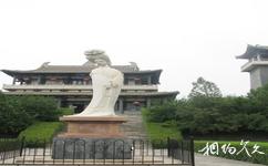 咸阳杨贵妃墓旅游攻略之汉白玉雕像