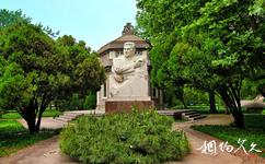 临沂华东革命烈士陵园旅游攻略之汉斯·希伯墓