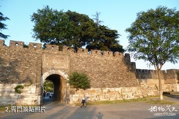 蘇州胥門百花洲公園-胥門照片