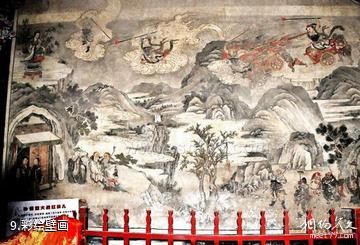 韩城周原大禹庙-彩绘壁画照片