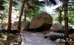 泰安徂徕山国家森林公园旅游攻略之夹牛石