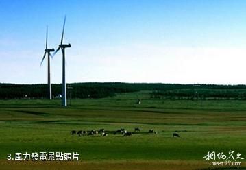 烏蘭察布市輝騰錫勒外事旅遊中心-風力發電照片