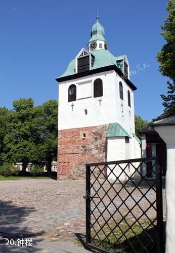 芬兰波尔沃古城-钟楼照片