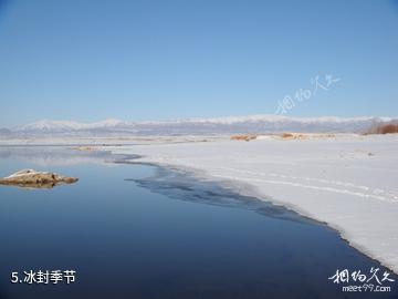 阿勒泰塘巴湖旅游景区-冰封季节照片