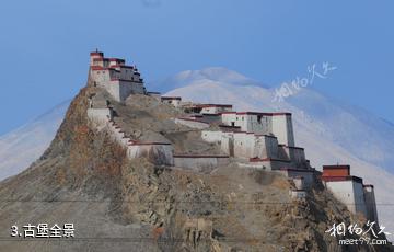 江孜宗山古堡遗址-古堡全景照片