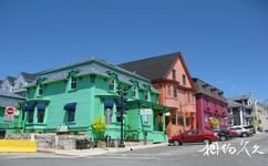 加拿大盧嫩堡老城旅遊攻略之五顏六色的房子