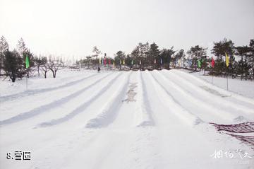 龙井马蹄山旅游度假区-雪圈照片