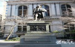 美国波士顿自由之路旅游攻略之富兰克林雕像