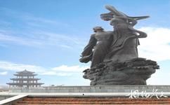 抚州梦湖旅游攻略之杜丽娘与柳梦梅雕像