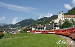瑞士雷塔恩鐵路旅遊攻略之沿途小鎮