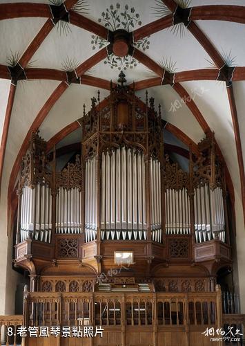 德國聖托馬斯教堂-老管風琴照片