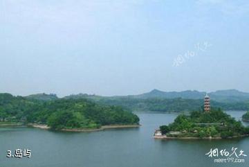 广安岳池翠湖-岛屿照片